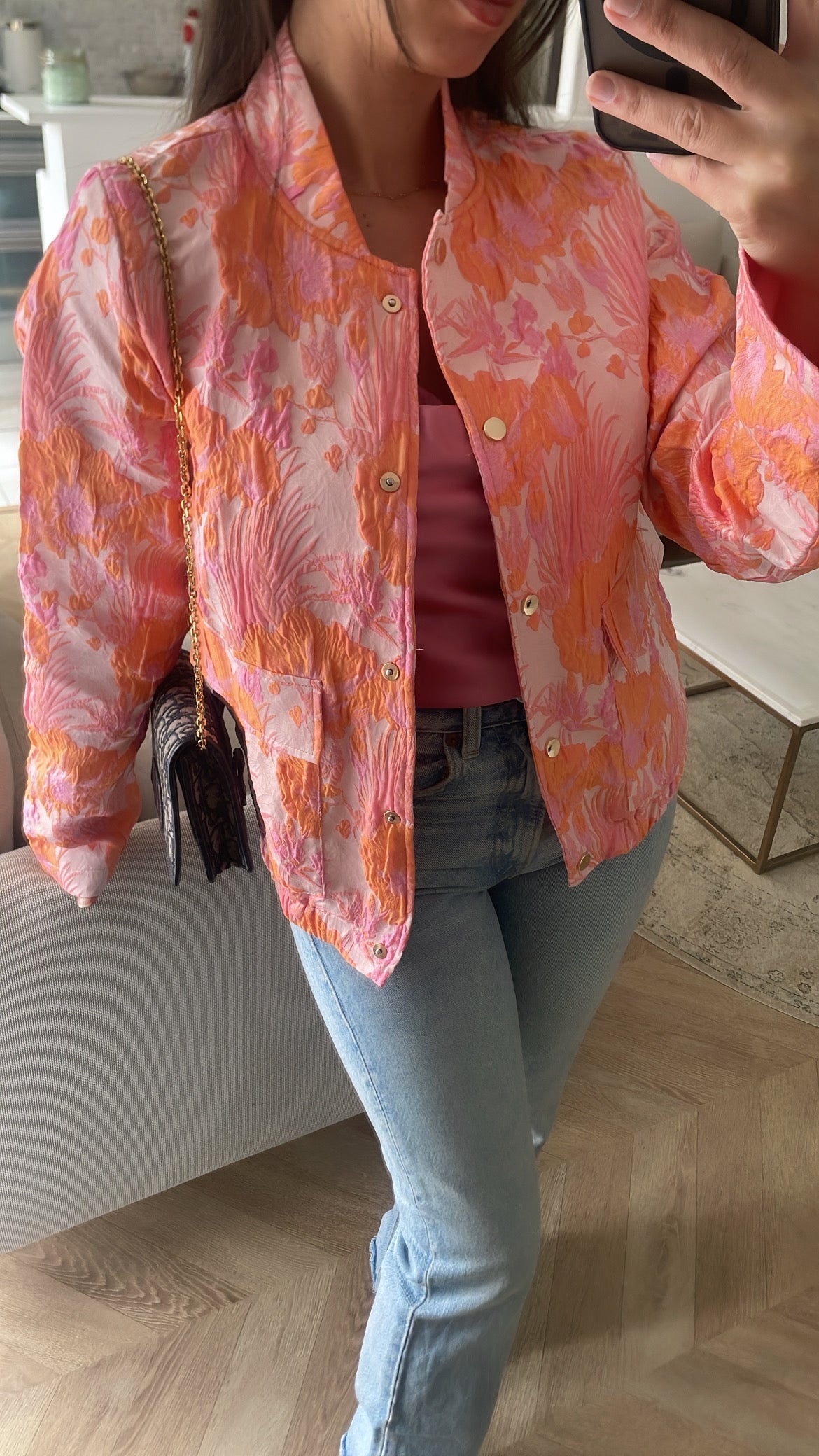 Bomber fleuri édition limité