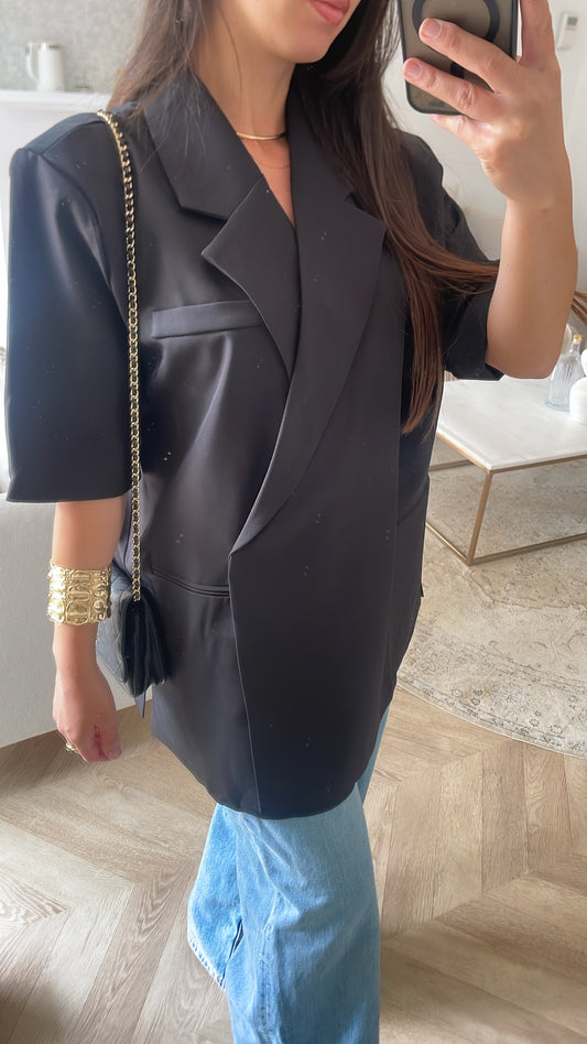 Blazer demi-manches