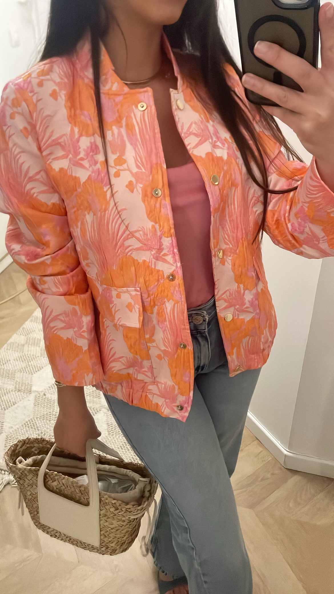 Bomber fleuri édition limité